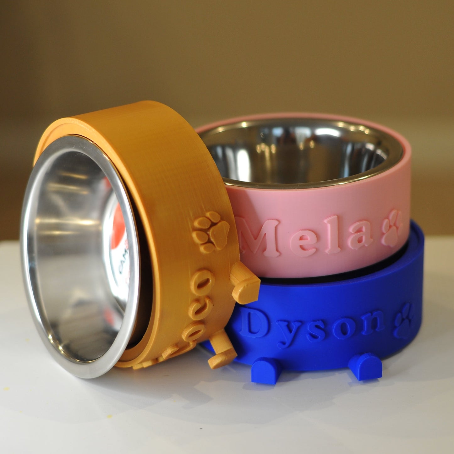 Ciotole Personalizzate con Nome per Cani Fourzampe