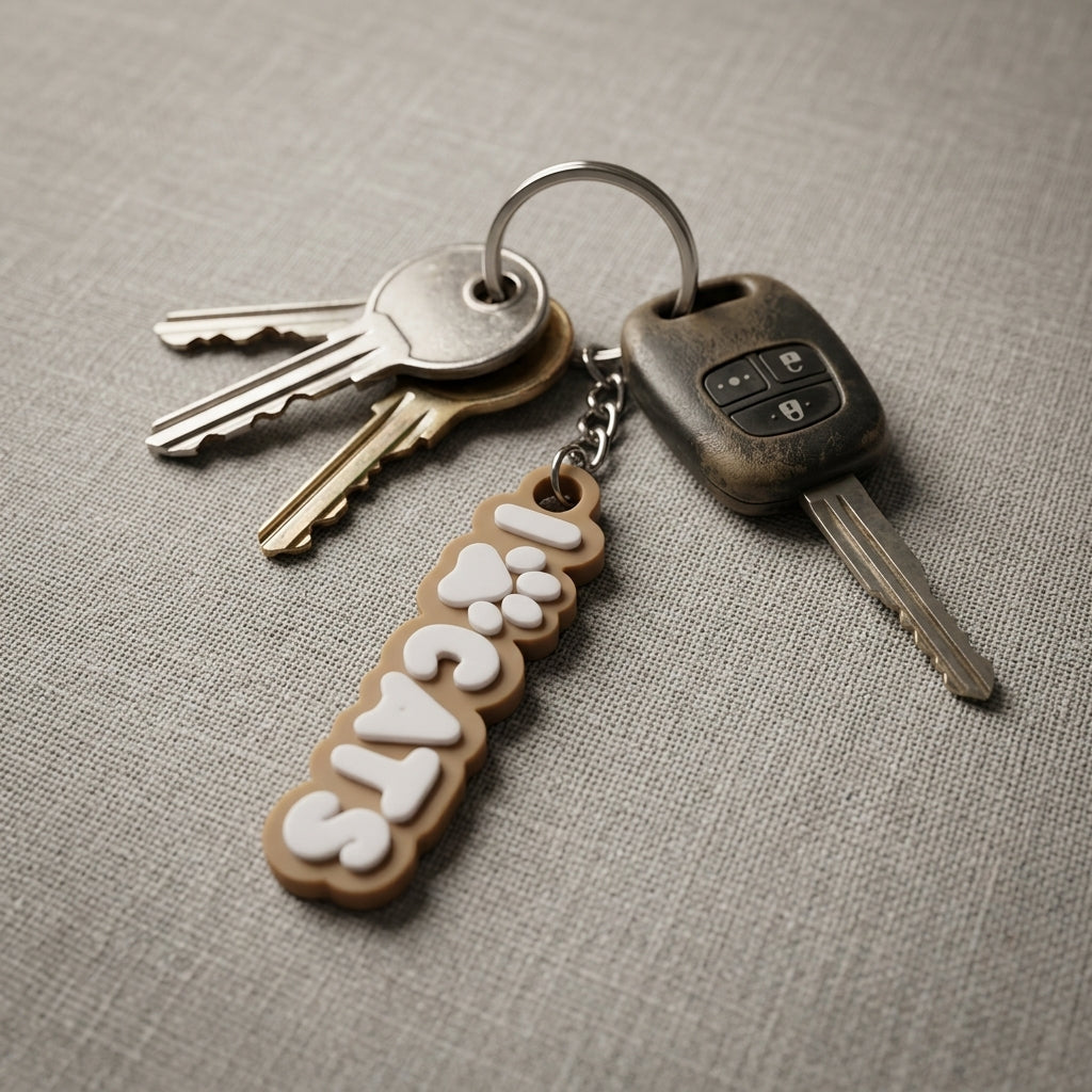 I LOVE CATS | Portachiavi per chi ama i Gatti