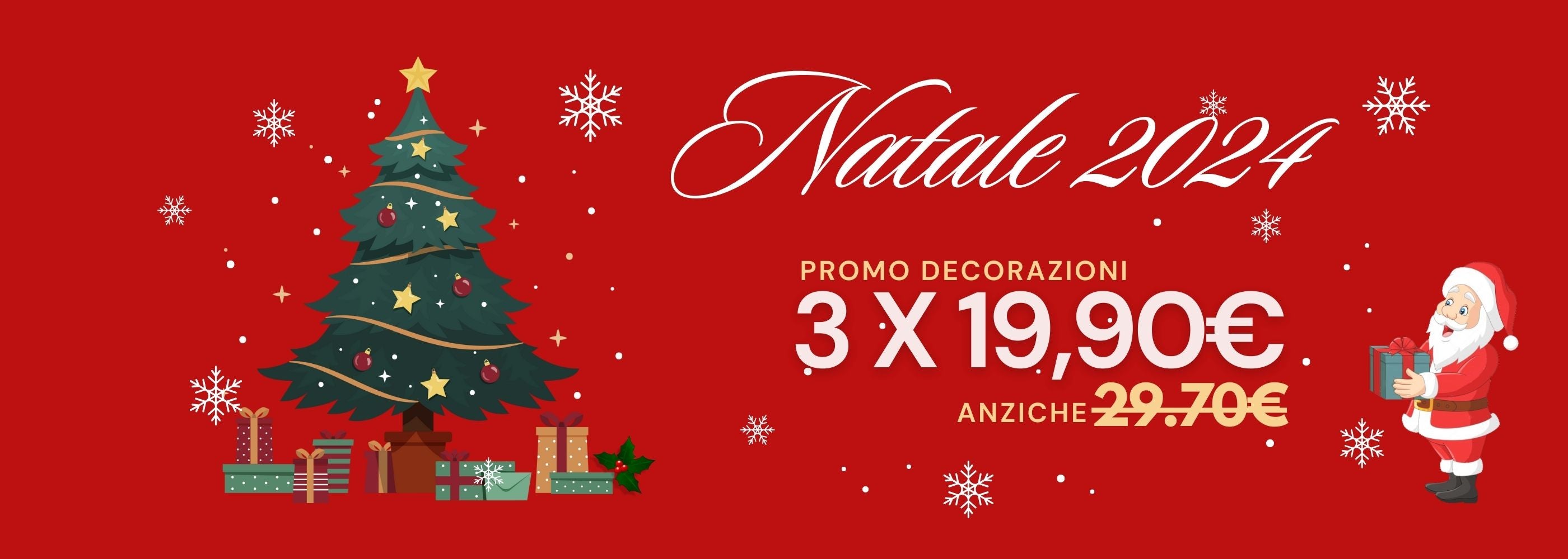 Offerta Natalizia Decorazioni